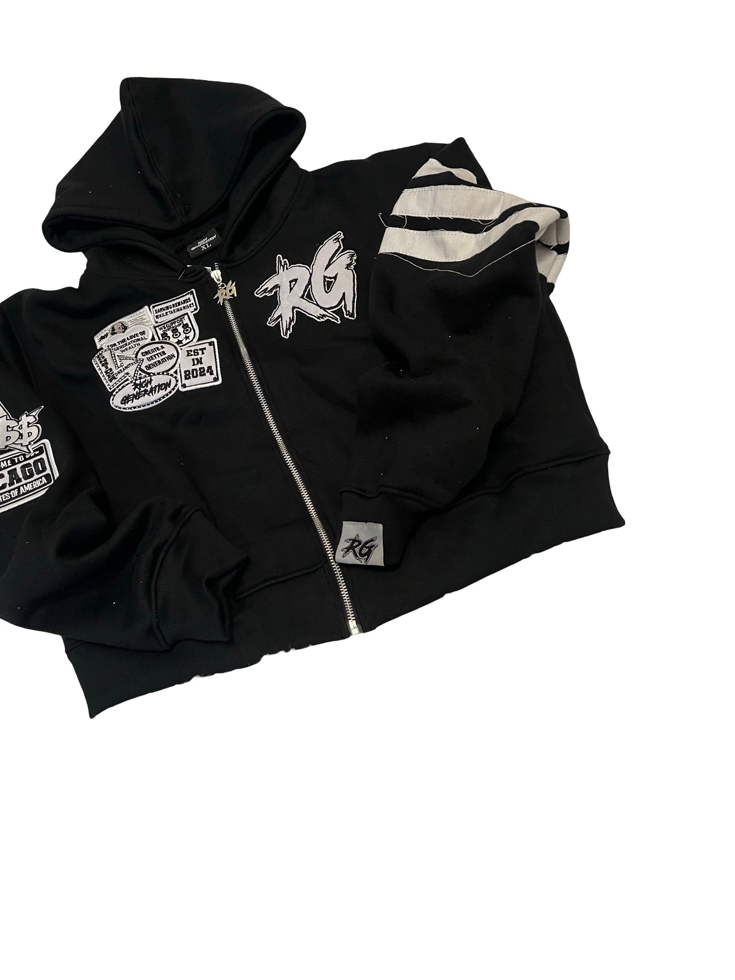 RGX New Edition Black Women’s Zipup