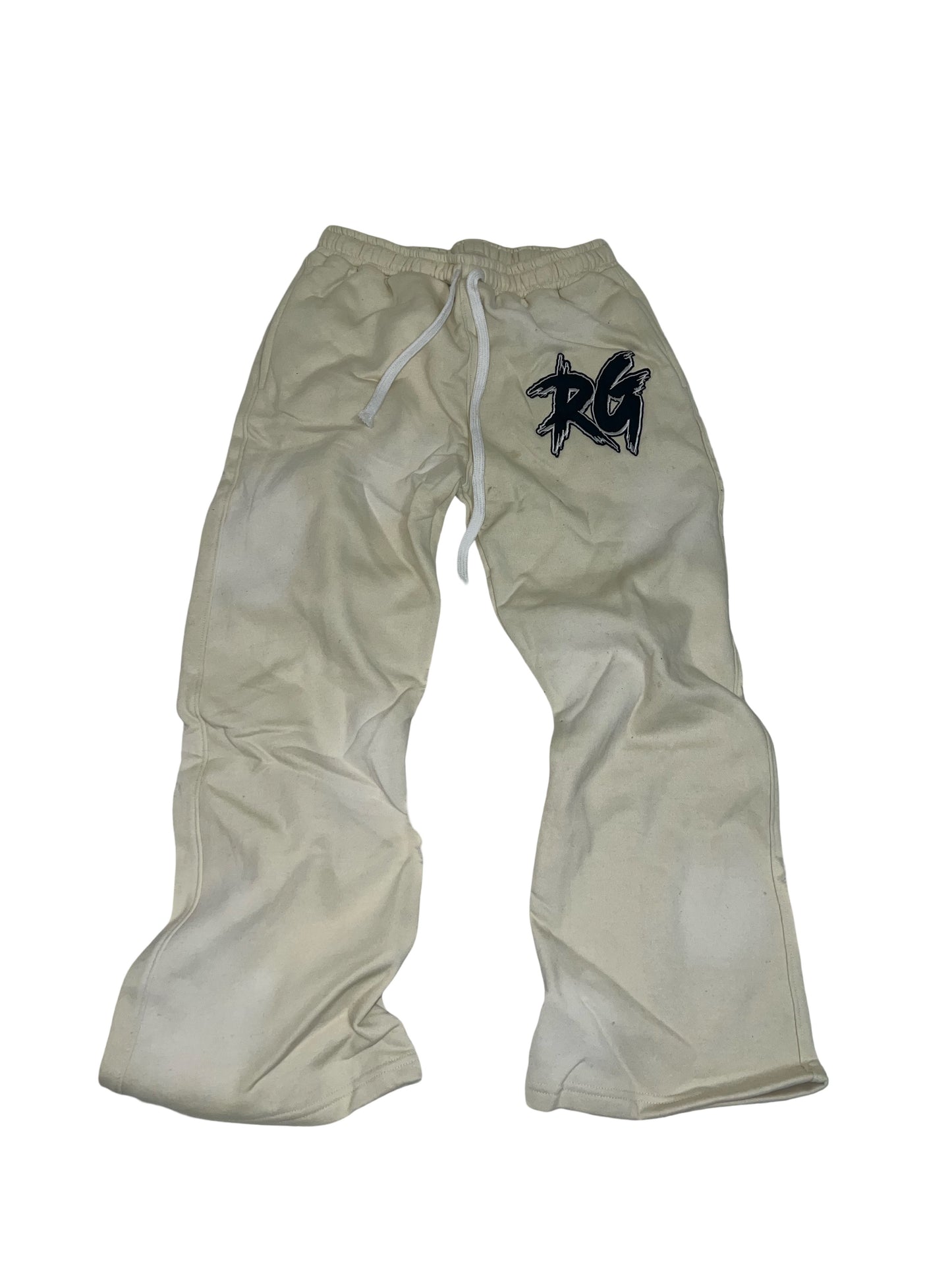 Rich Gen Patch Beige Sweatpants