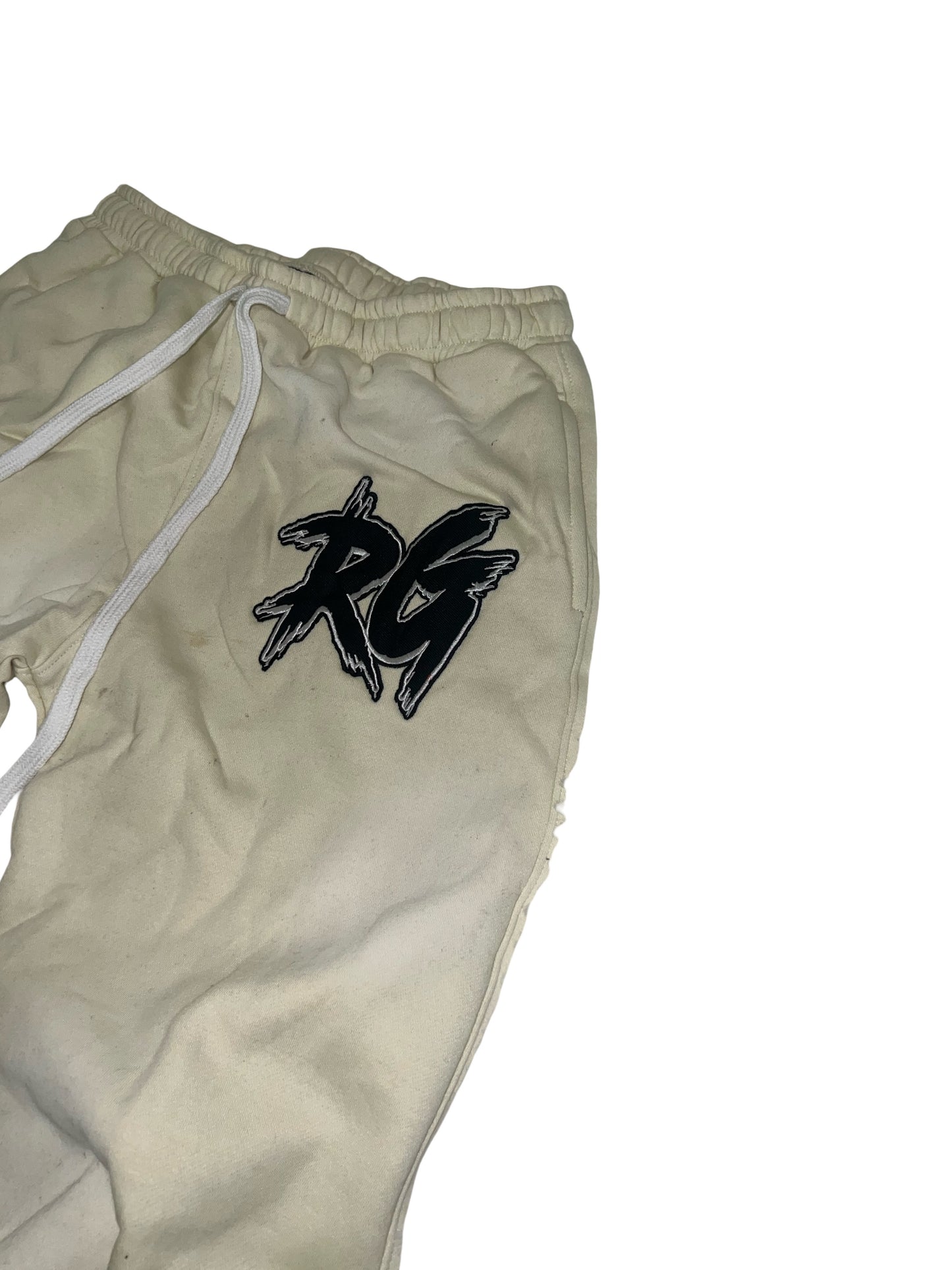 Rich Gen Patch Beige Sweatpants