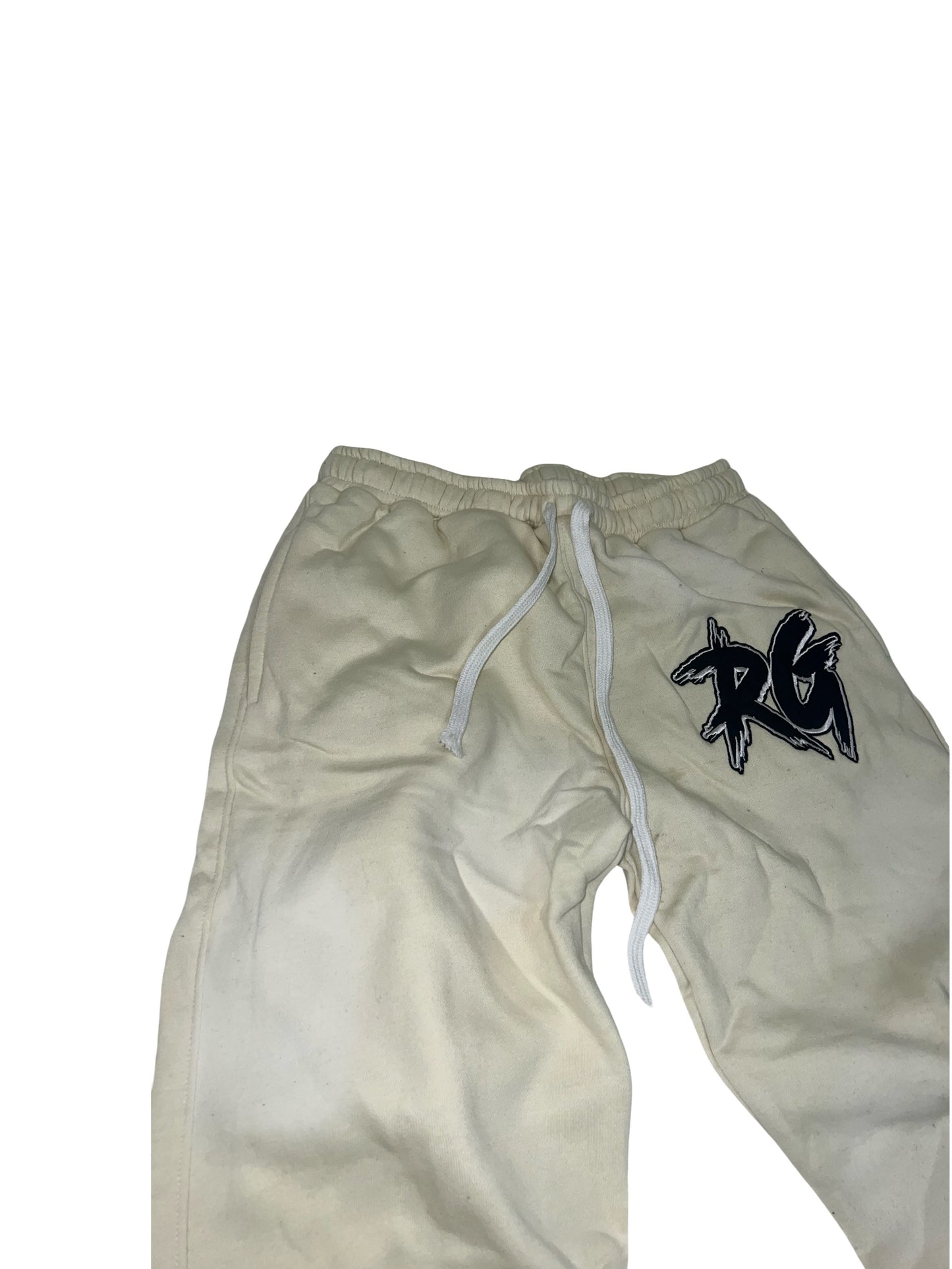 Rich Gen Patch Beige Sweatpants