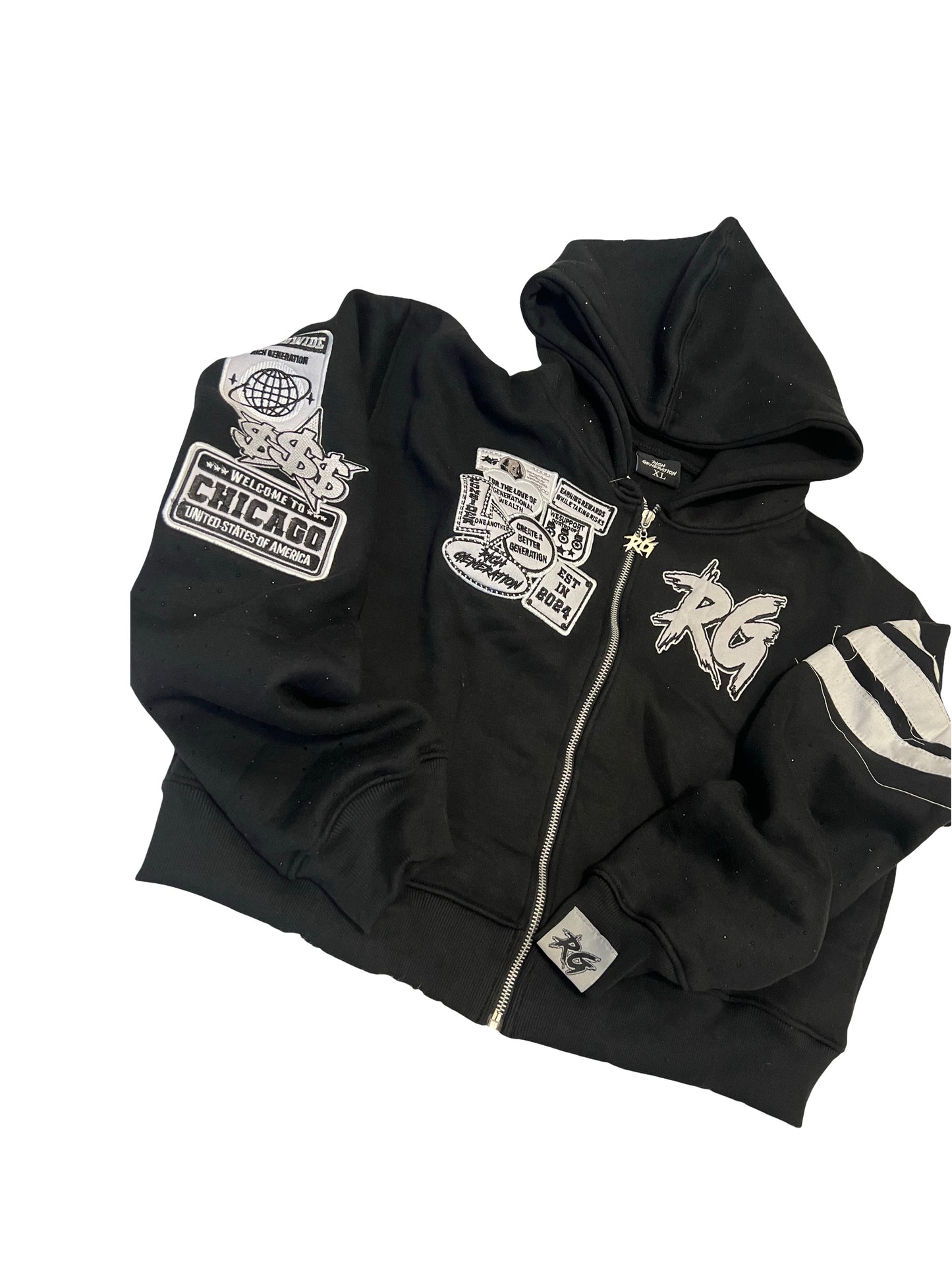 RGX New Edition Black Men’s Zipup