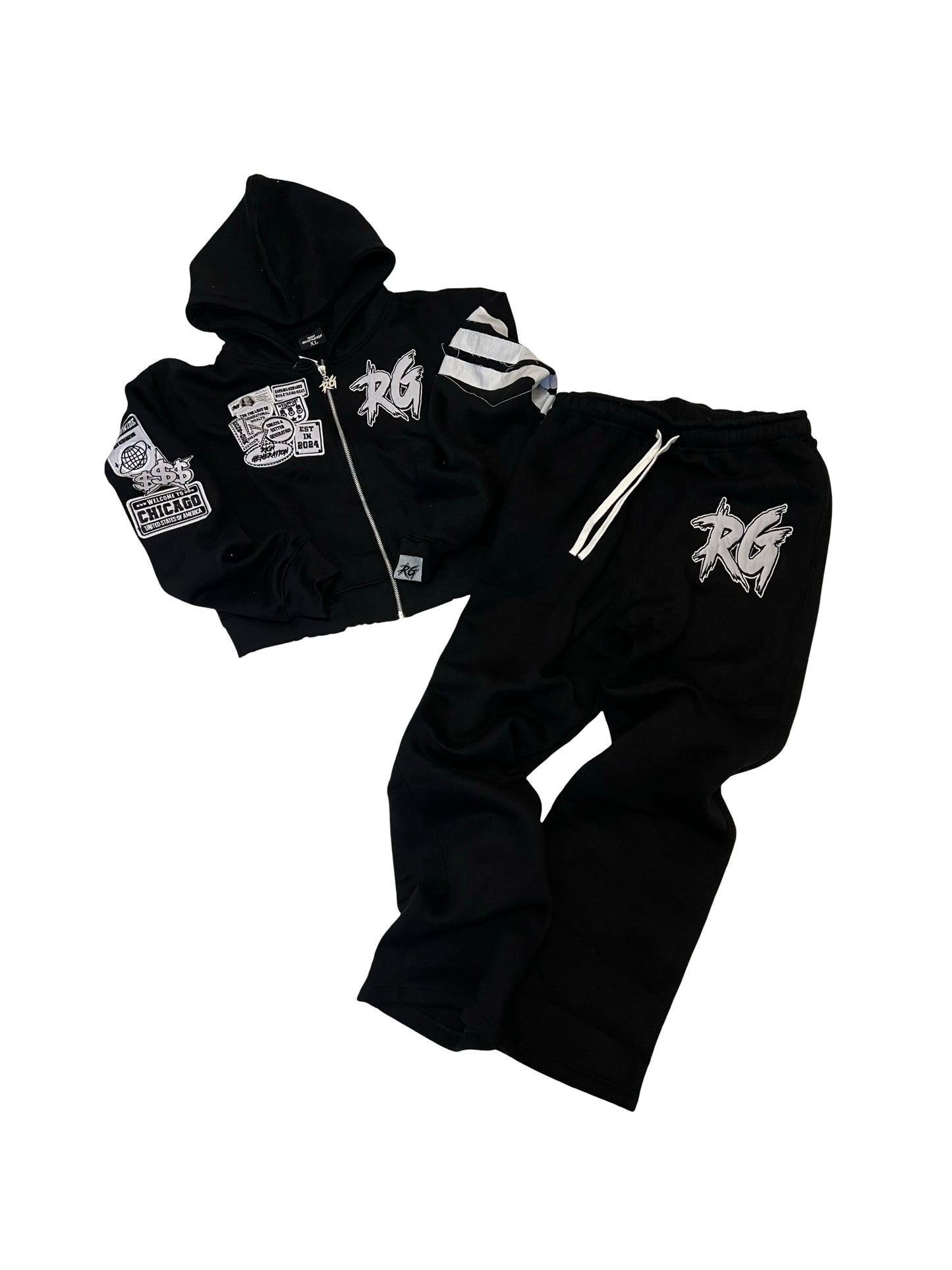 RGX New Edition Black Sweatpants