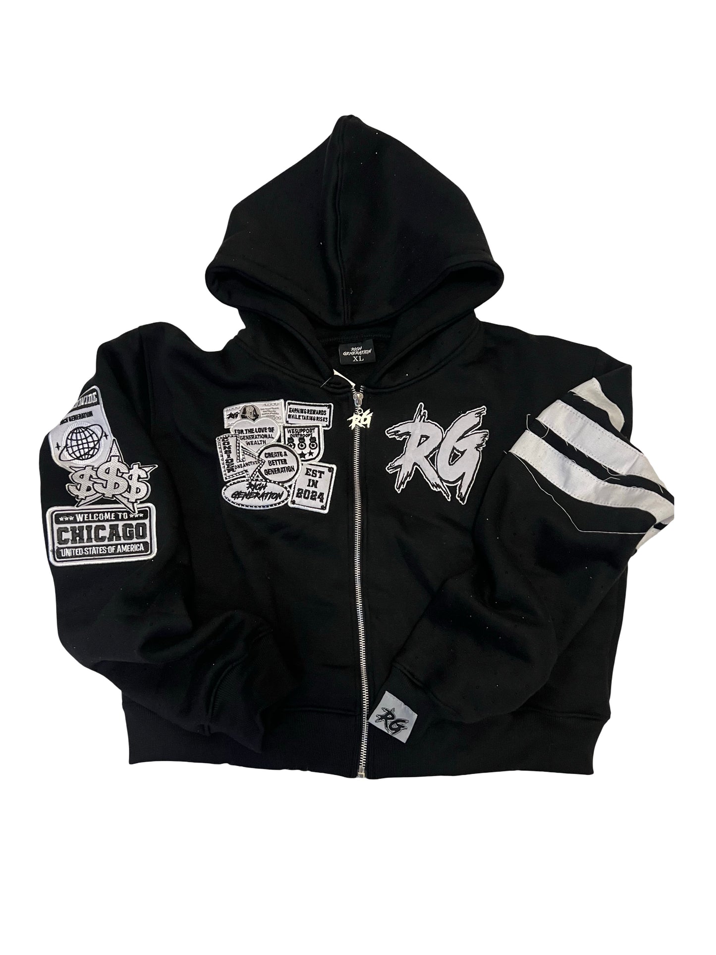 RGX New Edition Black Women’s Zipup