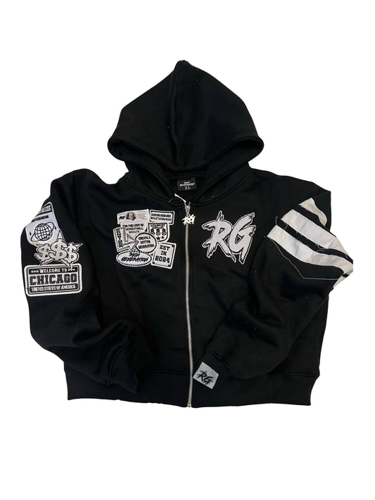 RGX New Edition Black Women’s Zipup