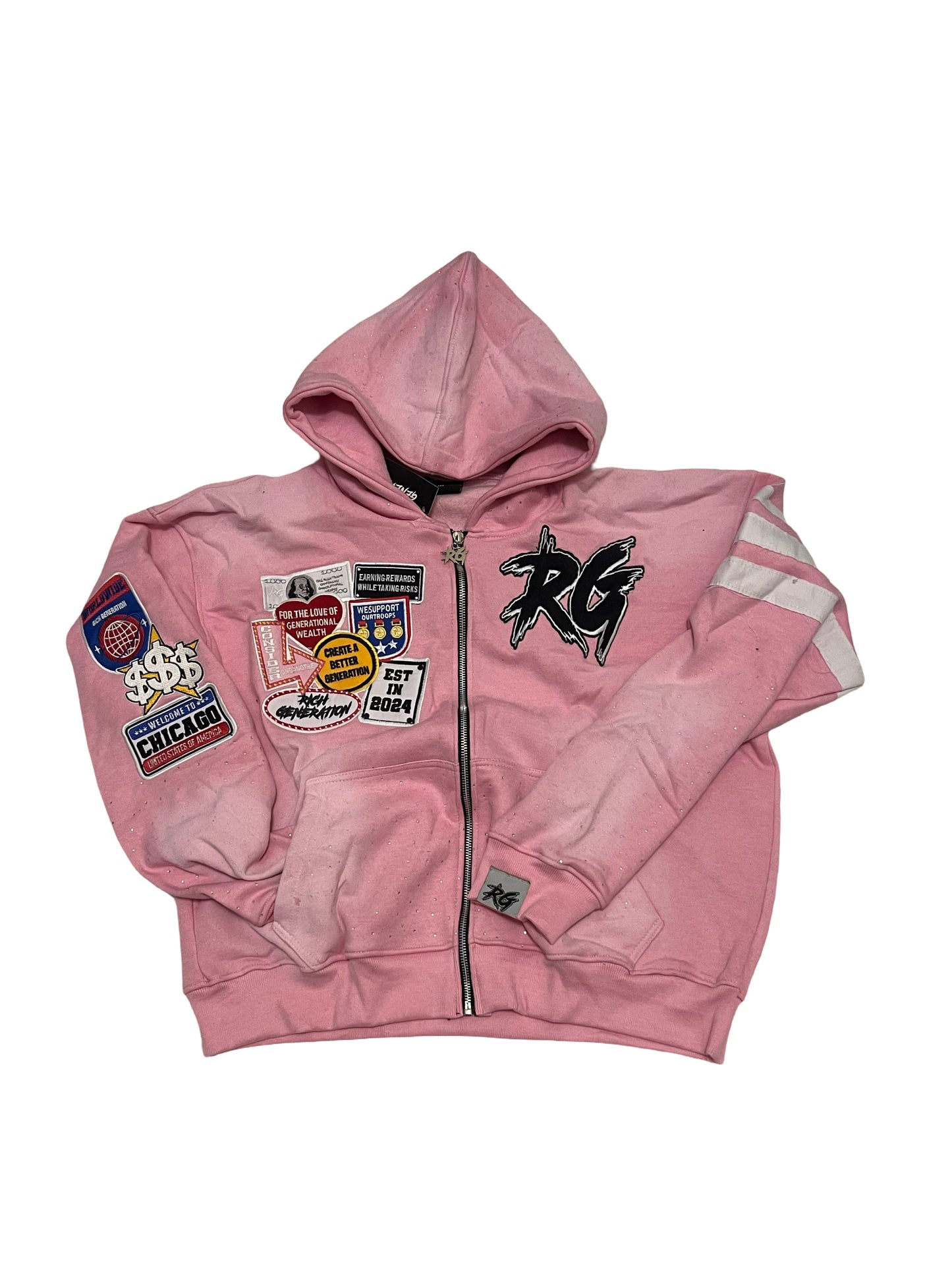 RGX Pink Men’s Zipup