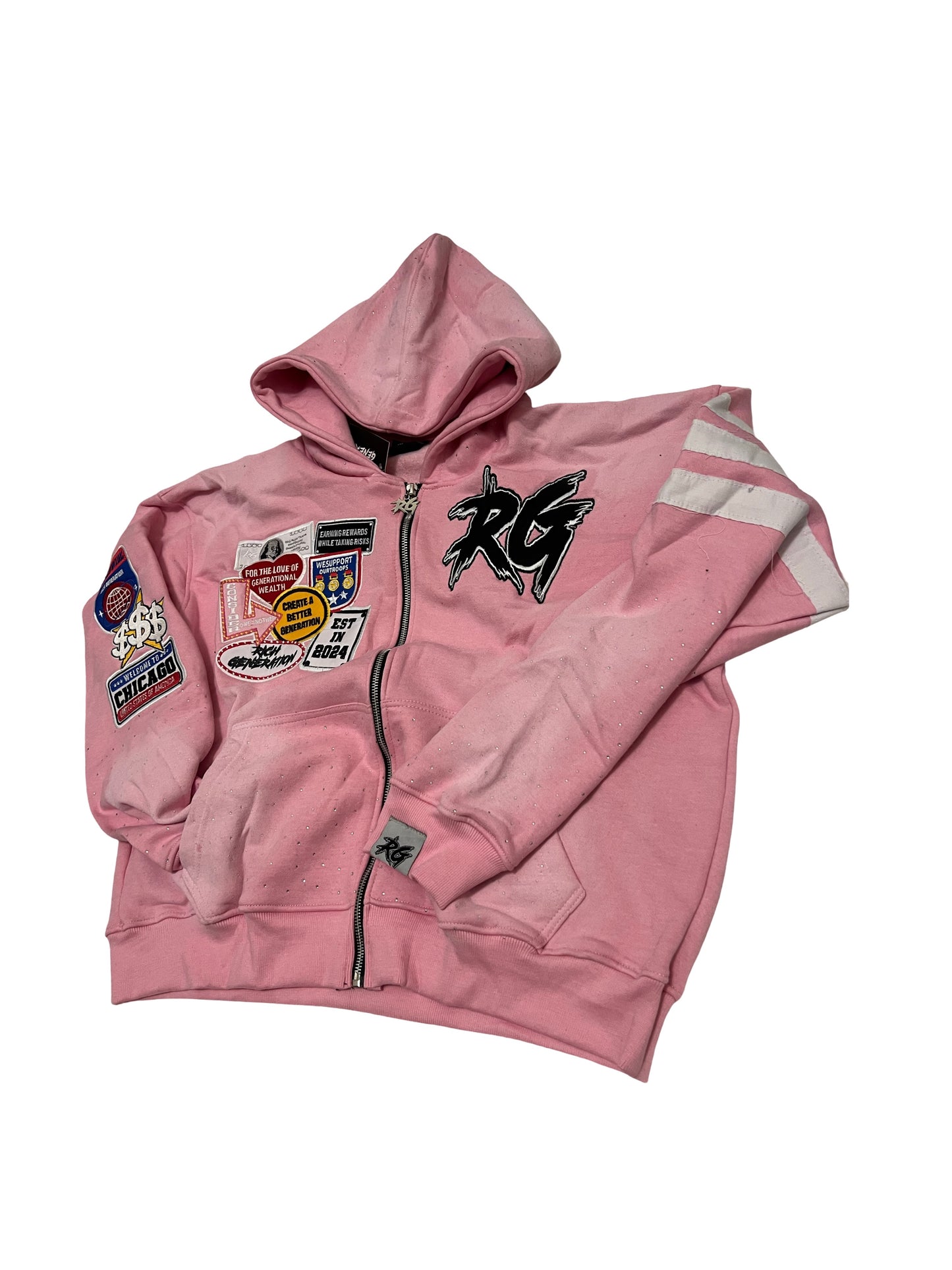 RGX Pink Men’s Zipup