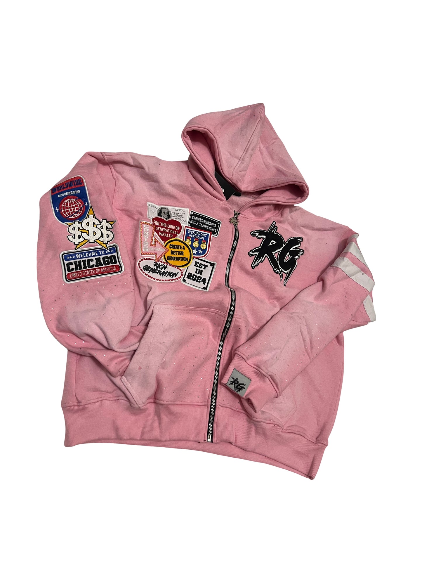 RGX Pink Men’s Zipup