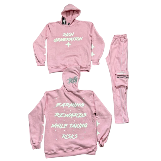 RichGen Pink Jogger Set